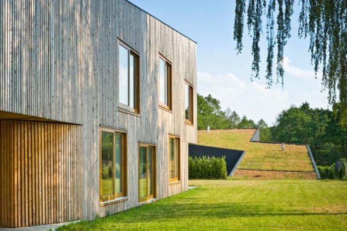 living roof house